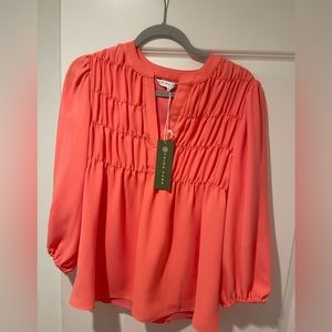 Trina Turk long sleeved blouse, size small